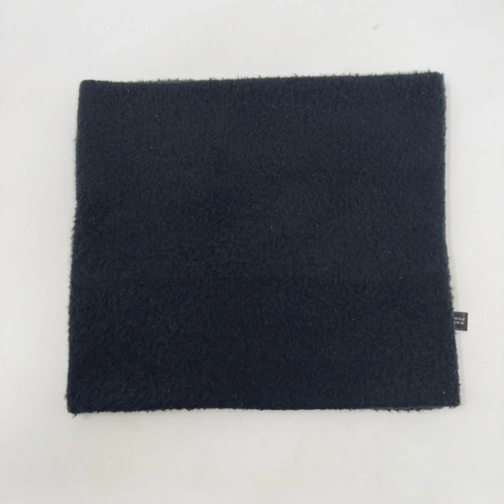 Vtg Turtle Fur Fleece Neck Warmer Gaiter Forest Green Acrylic‎ Winter Ski Mask
